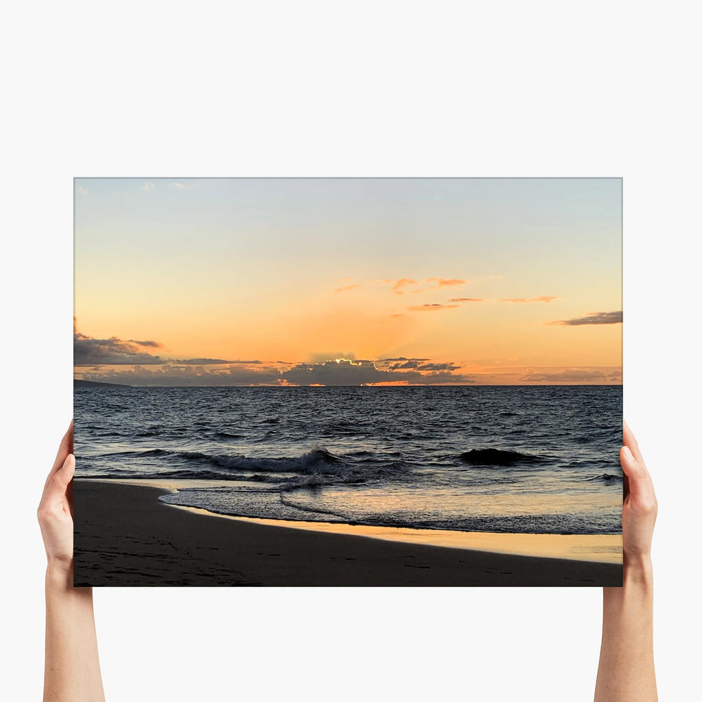 Shoreline Glow - Maui, HI