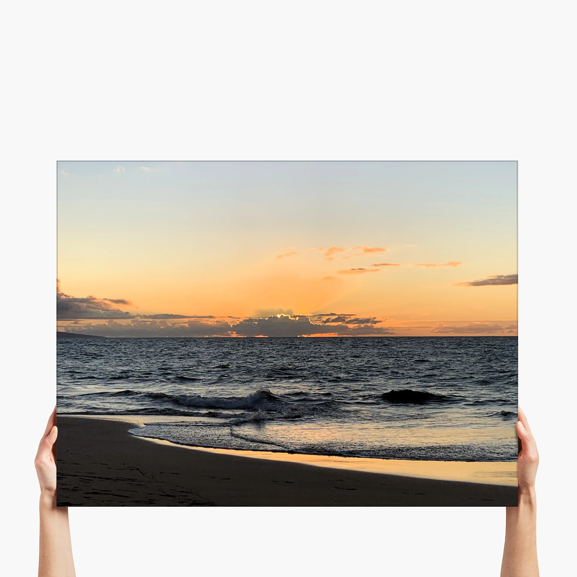 Shoreline Glow - Maui, HI