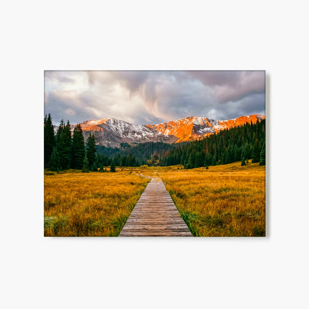 "Boardwalk to Peaks" - Glacier Lake, CO