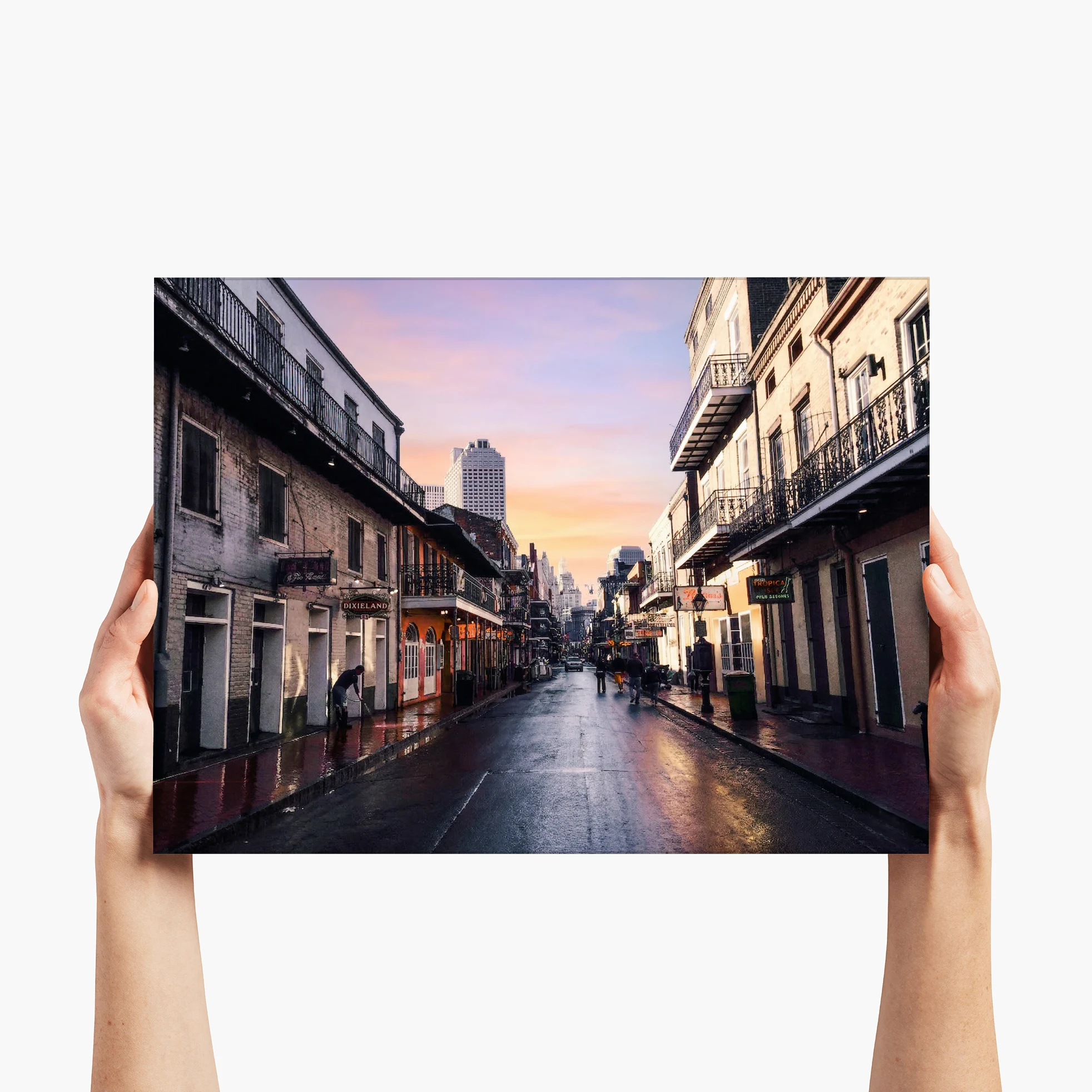 Dawn on Bourbon - New Orleans, LA