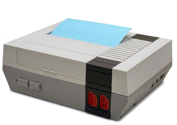 8-Bit Retro Console Sticky Note Dispenser & Desk Buddy