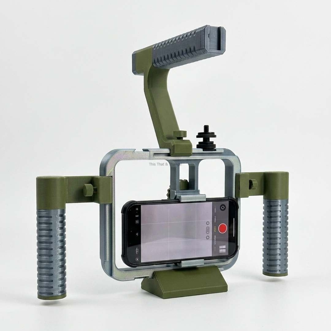 The Creator’s Rig: 3D Printed Handheld Stabilizer for Mobile Filmmaking
