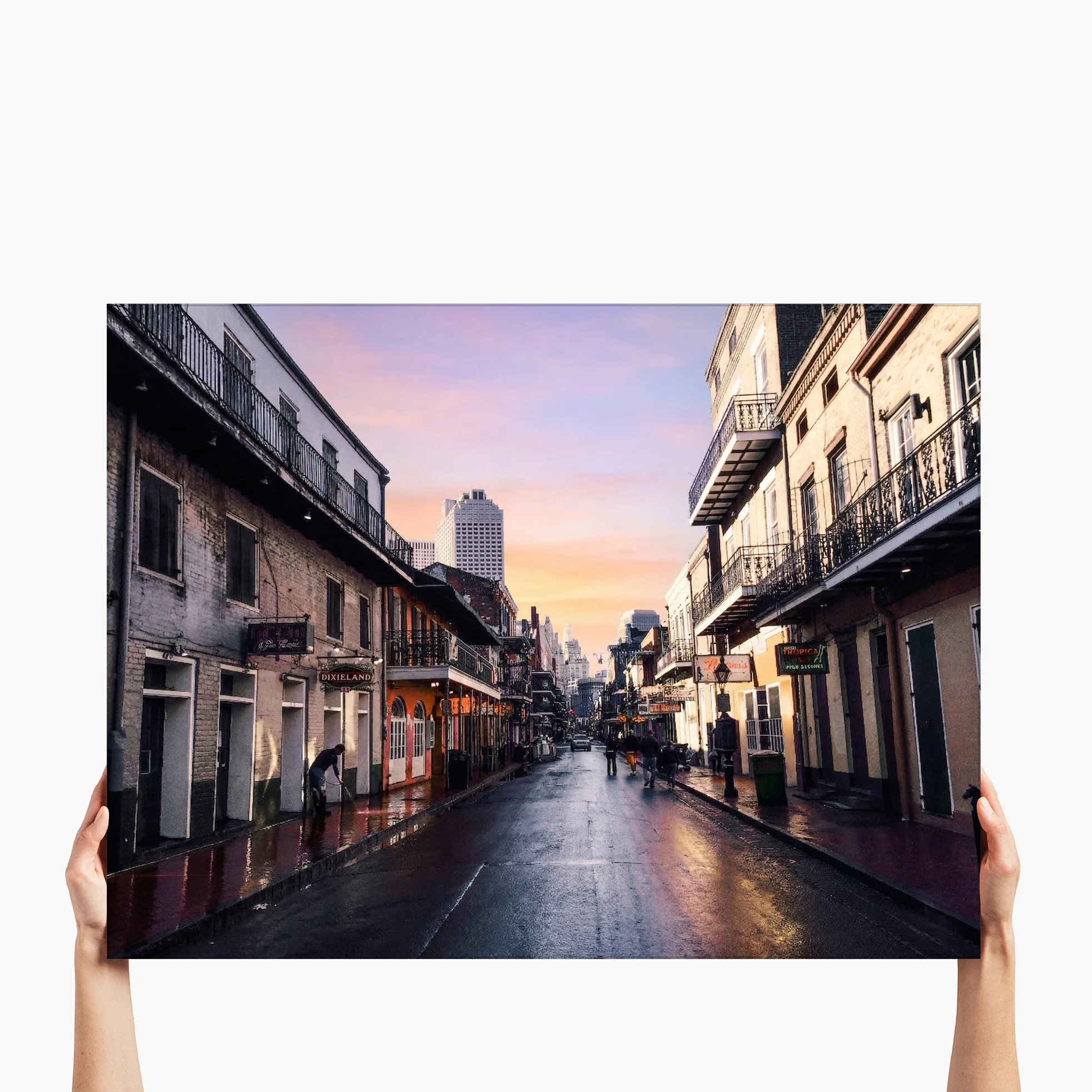 "Dawn on Bourbon" - New Orleans, LA